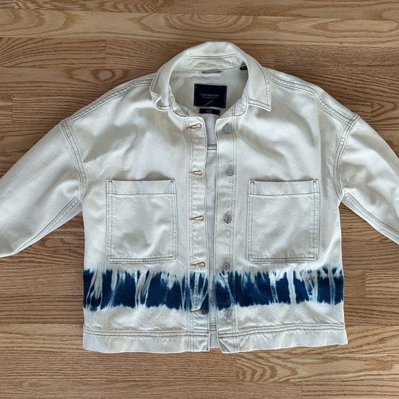 Scotch & Soda Dyed Denim Jean Jacket - Picture 1 of 5